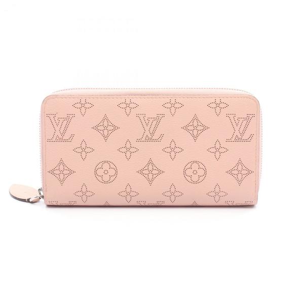 LOUIS VUITTON Pink Leather Wallet - Picture 1 of 11